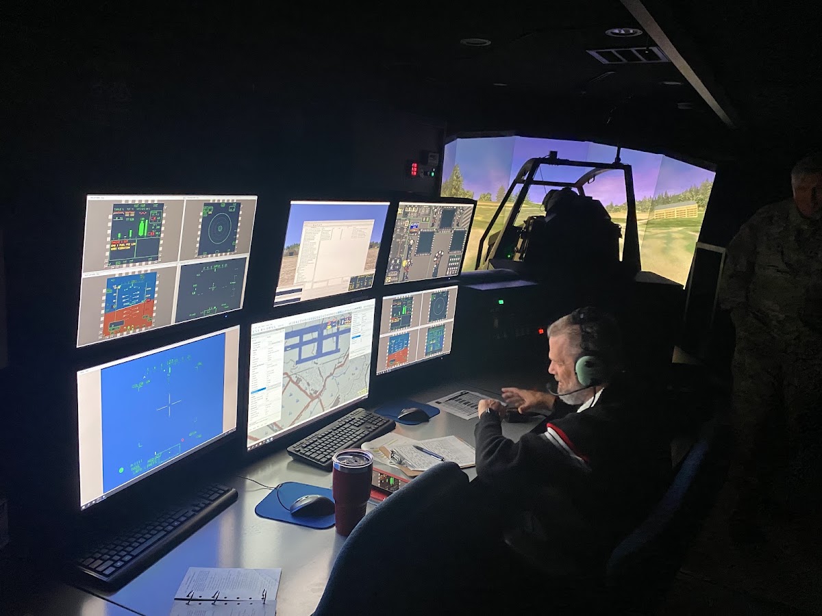 Hunter AAF Flight Simulator