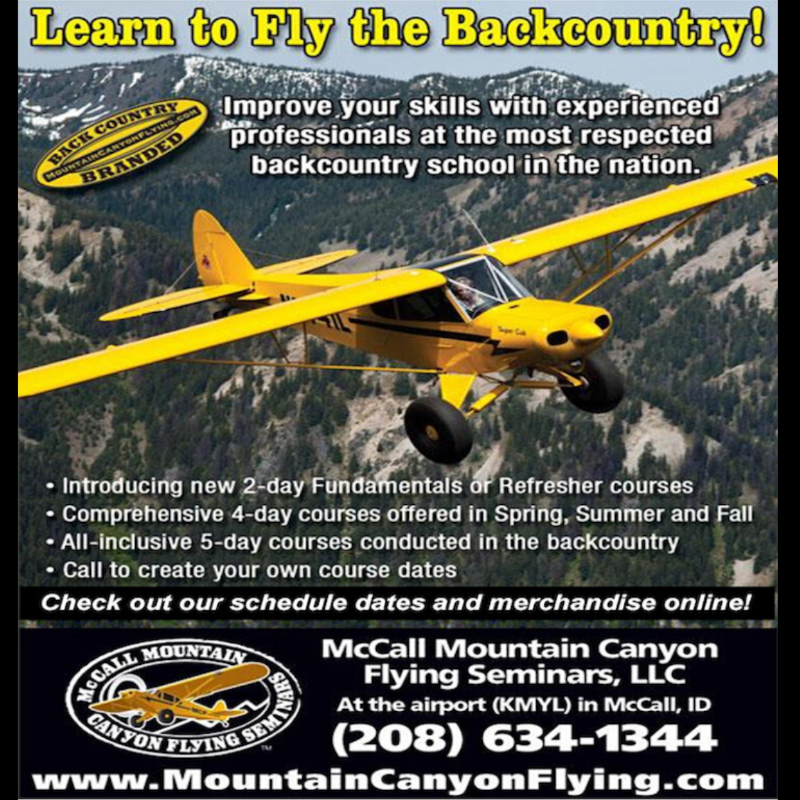 McCall Mountain Canyon Flying Seminars LLC